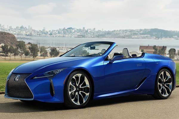 The Lexus LC 500 Convertible Is The Brand's Most Expensive Production Car