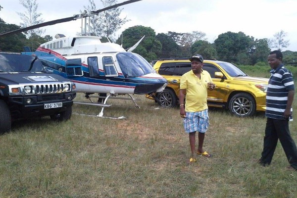 Mike Sonko gold-plated cars autojsoh