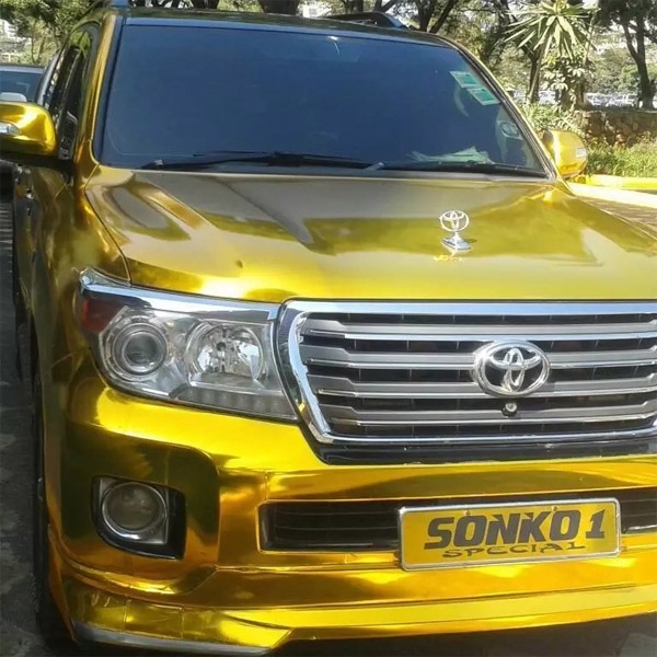 Mike Sonko gold-plated cars autojsoh