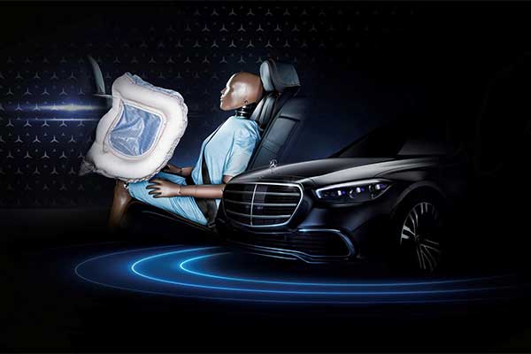 Among the numerous features are the first of its kind rear-seat airbags. Let us remind you that it's only the S-Class that has this feature which will be a plus for the brand