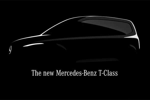 Mercedes-Benz Teases T-Class Compact Van To Sit Below The V-Class