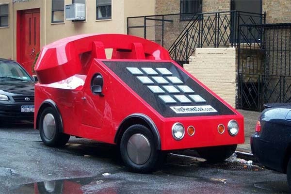 Wow! This Strange Telephone Car Is Actually A VW Beetle