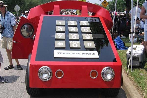 Wow! This Strange Telephone Car Is Actually A VW Beetle