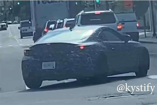 Next Generation Toyota 86 Coupe Spy Photos Caught