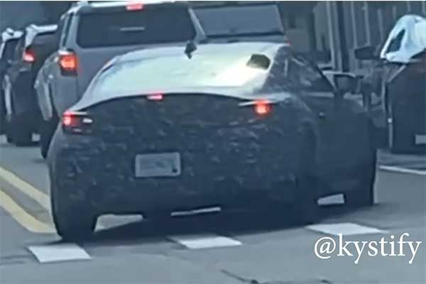 Next Generation Toyota 86 Coupe Spy Photos Caught