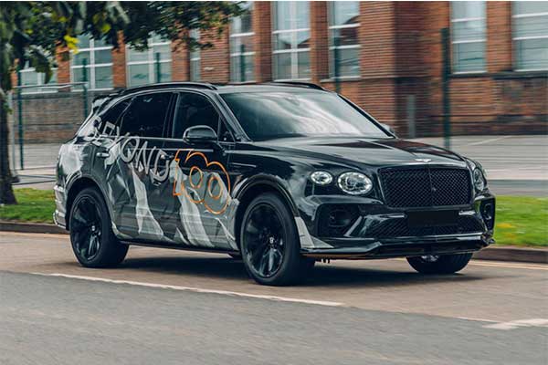 2021 Bentley Bentayga Speed Teased Ahead Of Launch