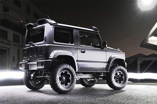 Check Out This Pimped Suzuki Jimny Black Bison Edition 