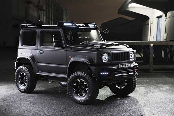 Check Out This Pimped Suzuki Jimny Black Bison Edition 