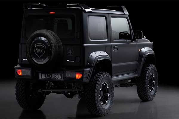 Check Out This Pimped Suzuki Jimny Black Bison Edition 