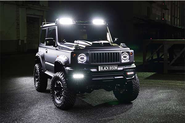 Check Out This Pimped Suzuki Jimny Black Bison Edition 