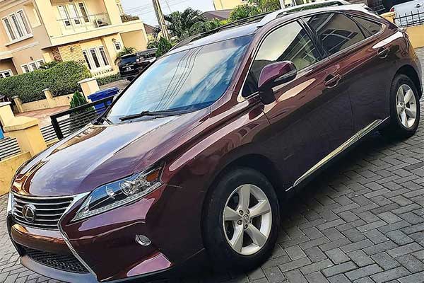 Nollywood Actress Chika Lann Buys Lexus RX For Her Husband