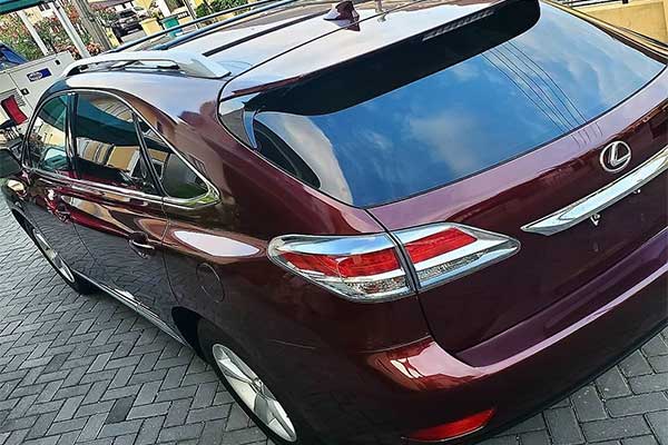 Nollywood Actress Chika Lann Buys Lexus RX For Her Husband