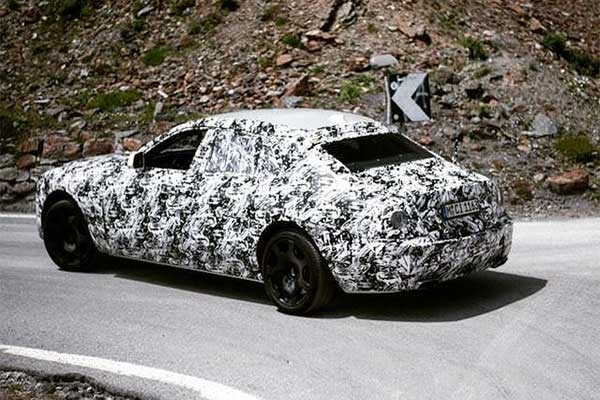 2022 Rolls Royce Ghost Spy Photos Seen Cruising