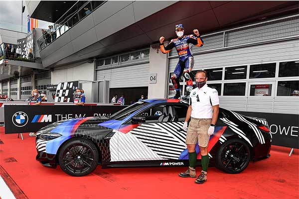 Latest BMW M4 Given To MotoGP Winner Ahead Of Official Release