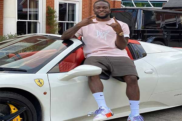 Former Super Eagles Player Victor Moses Poses With Ferrari 488 GTS Spider worth ₦109m