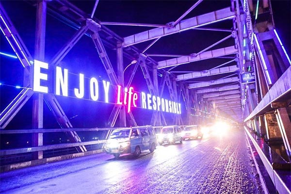 Checkout Beautiful Photos Of Onitsha Bridge As Life Larger Beer Lights It Up