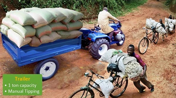 Meet The Tryctor: A Motorbike-Turned-Tractor Targeting Farmers In Nigeria