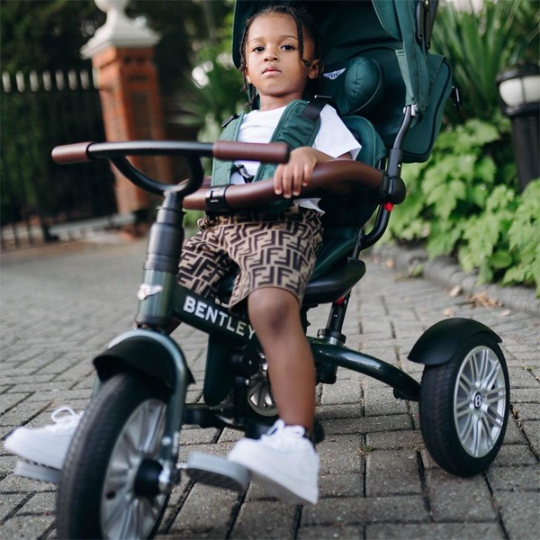 Wizkid S Son Gets A Bentley Trike Gift From Bentley Motors Photos Autojosh