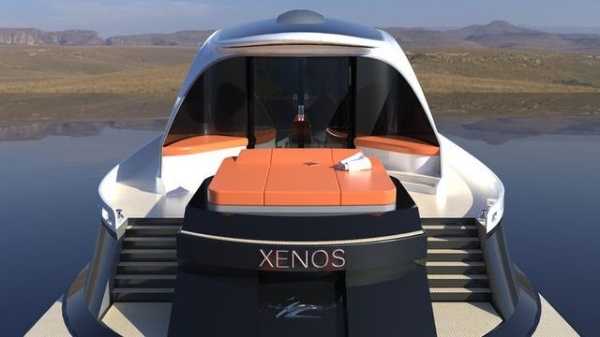 This 39m Xenos Luxury Yacht Comes With 3m Bugatti Chiron And A Spot On Deck To Park It 7944