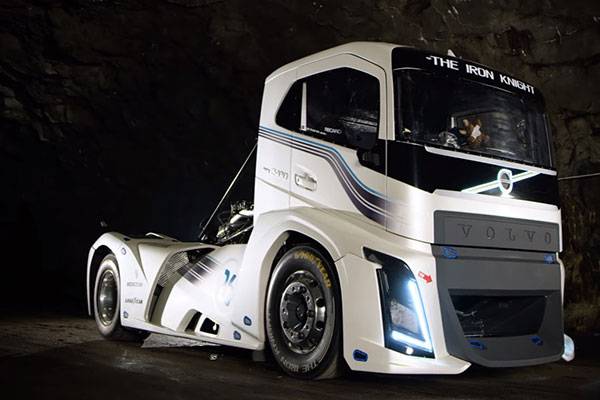Volvo World Fastest trucks
