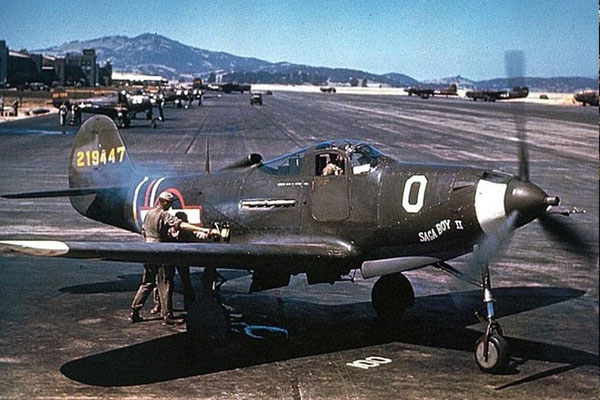 Second World War-era Bell P-39 Airacobra fighter aircraft 