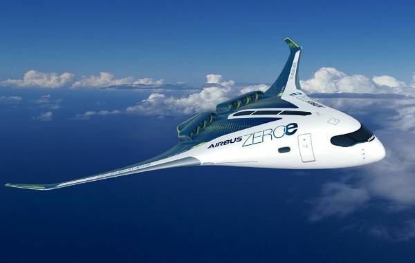 airbus-zero-emission-hydrogen-hybrid-zero-e-aircrafts