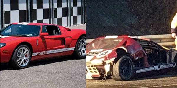 Man Crashes His N95m Ford GT40 As He Tried To Impress Daughter's New Boyfriend