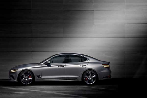 Genesis Unleashes The Facelifted 2022 G70 Sports Sedan