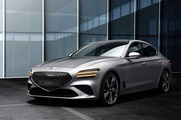 Genesis Unleashes The Facelifted 2022 G70 Sports Sedan