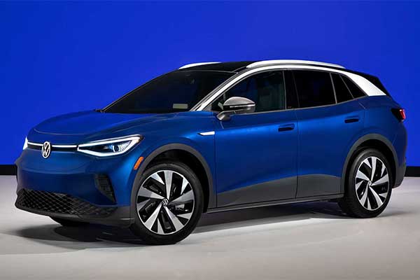 VW Launches Electric ID.4 Crossover With An Impressive 250mile Range 