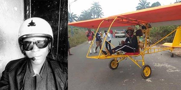 Nigerian Teenager, Kensmith Rechiel Builds Single-Seater Aircraft