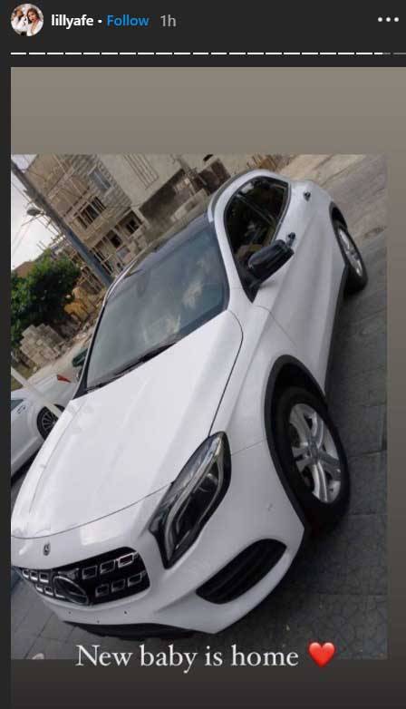 Lilly Afegbai Mercedes benz gla 250