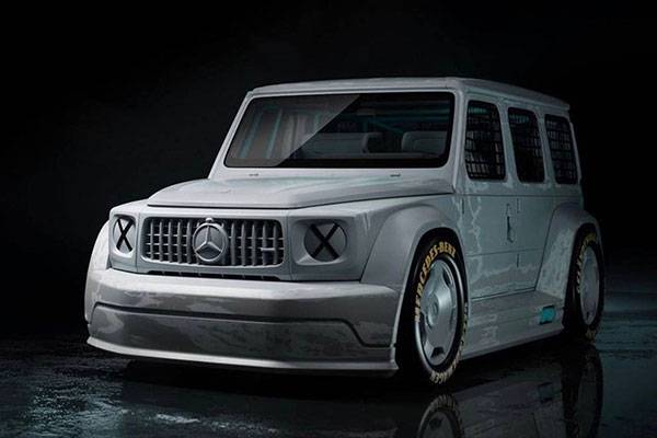 Mercedes-Benz Creates G-Wagon Race Car In Partnership With Abloh