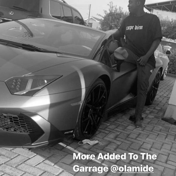 olamide lamborghini