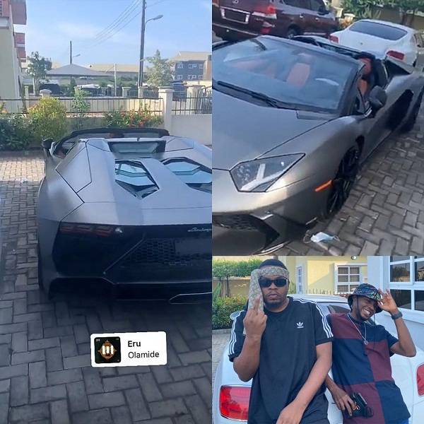 olamide lamborghini