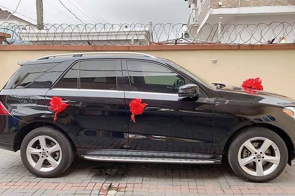 Popular Nigerian Filmmaker, Austin Soundmind, Gets Mercedes-Benz GLE From His Wife As Birthday Gift