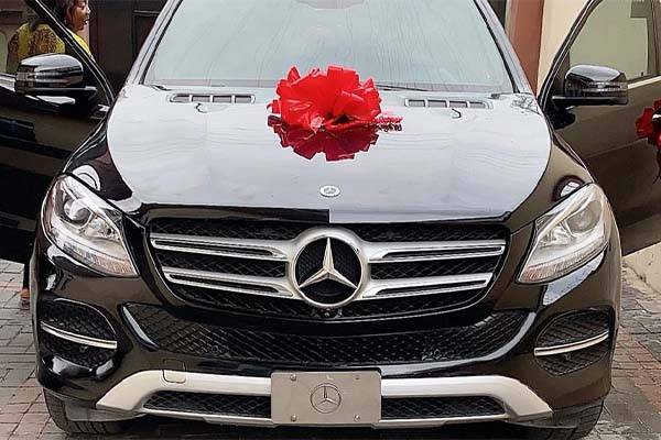 Popular Nigerian Filmmaker, Austin Soundmind, Gets Mercedes-Benz GLE From His Wife As Birthday Gift