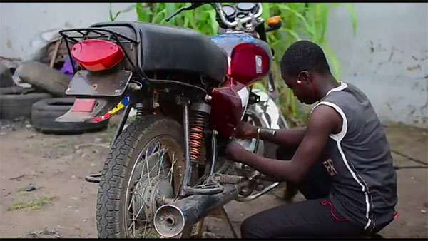 Meet Tosin Atoyebi: The 16 Years Old Girl Who Repairs Motorcycles And Generators For A Living