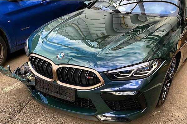 Rare BMW M8 Grand Coupe First Edition Destroyed In An Accident