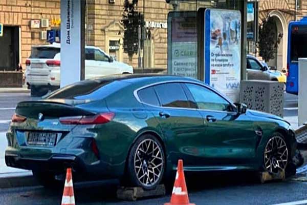 Rare BMW M8 Grand Coupe First Edition Destroyed In An Accident