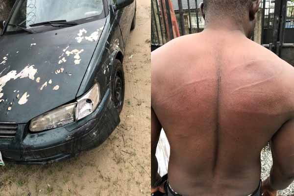 Vanguard Reporter Reportedly Attacked By Police In Delta, Damaged His Car (Photos)-autojosh