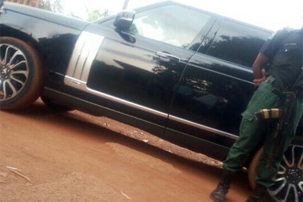 Bulletproof Range Rover SUV, Official Vehicle Of Enugu State Governor, Ugwuanyi 