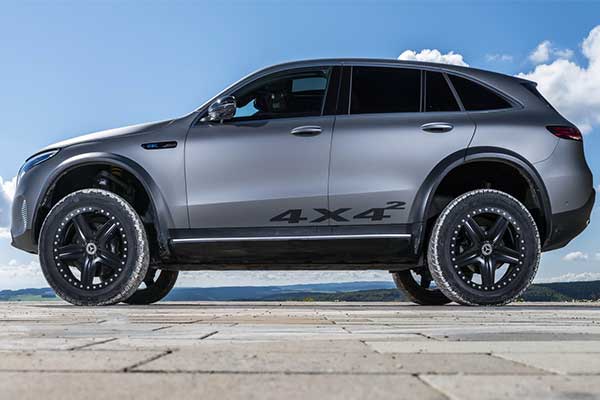 Mercedes-Benz Showcases EQC 4×4² Concept And It's Great