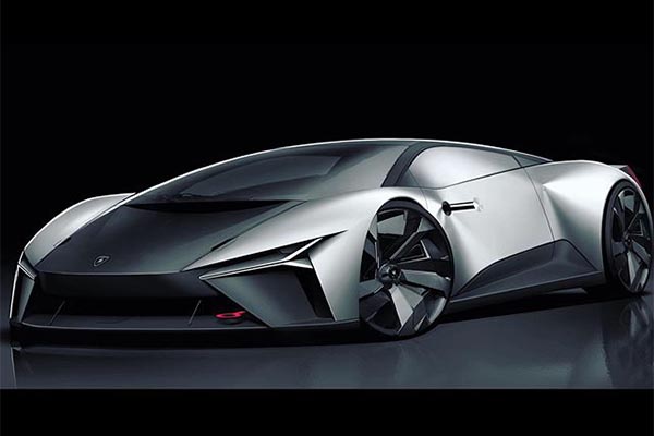 Future Electric Lamborghini Design Might Look Like This (Photos) - AUTOJOSH