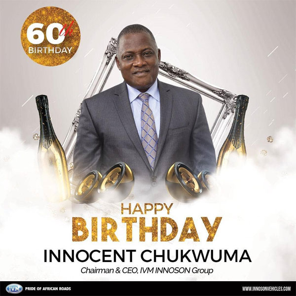 Innocent Chukwuma, the Innoson founder autojosh