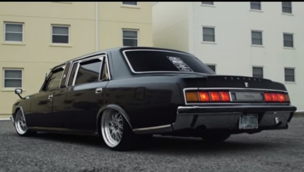 This rare, sinister looking Toyota Century limousine is ready to star in the next mafia movie-autojosh