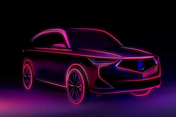 Acura Showcases 2022 MDX SUV With Interior And Exterior Tease