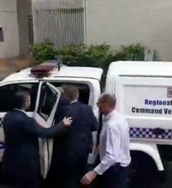 Australian Prime Minister car vandalised by protesters-autojosh