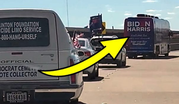 Biden/Harris campaign bus autojosh