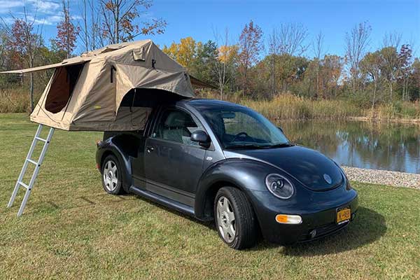 Check Out This VW Beetle Pickup/Camper Van Mash-Up